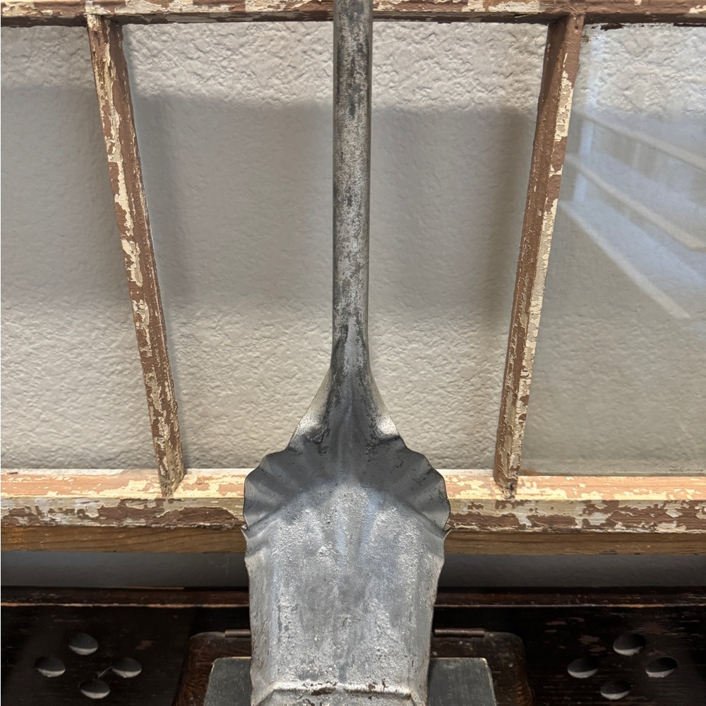 Vintage Metal Shovel Decor
